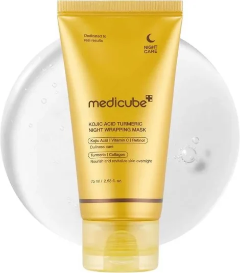 Medicube Kojic Acid Turmeric Night Wrapping Mask